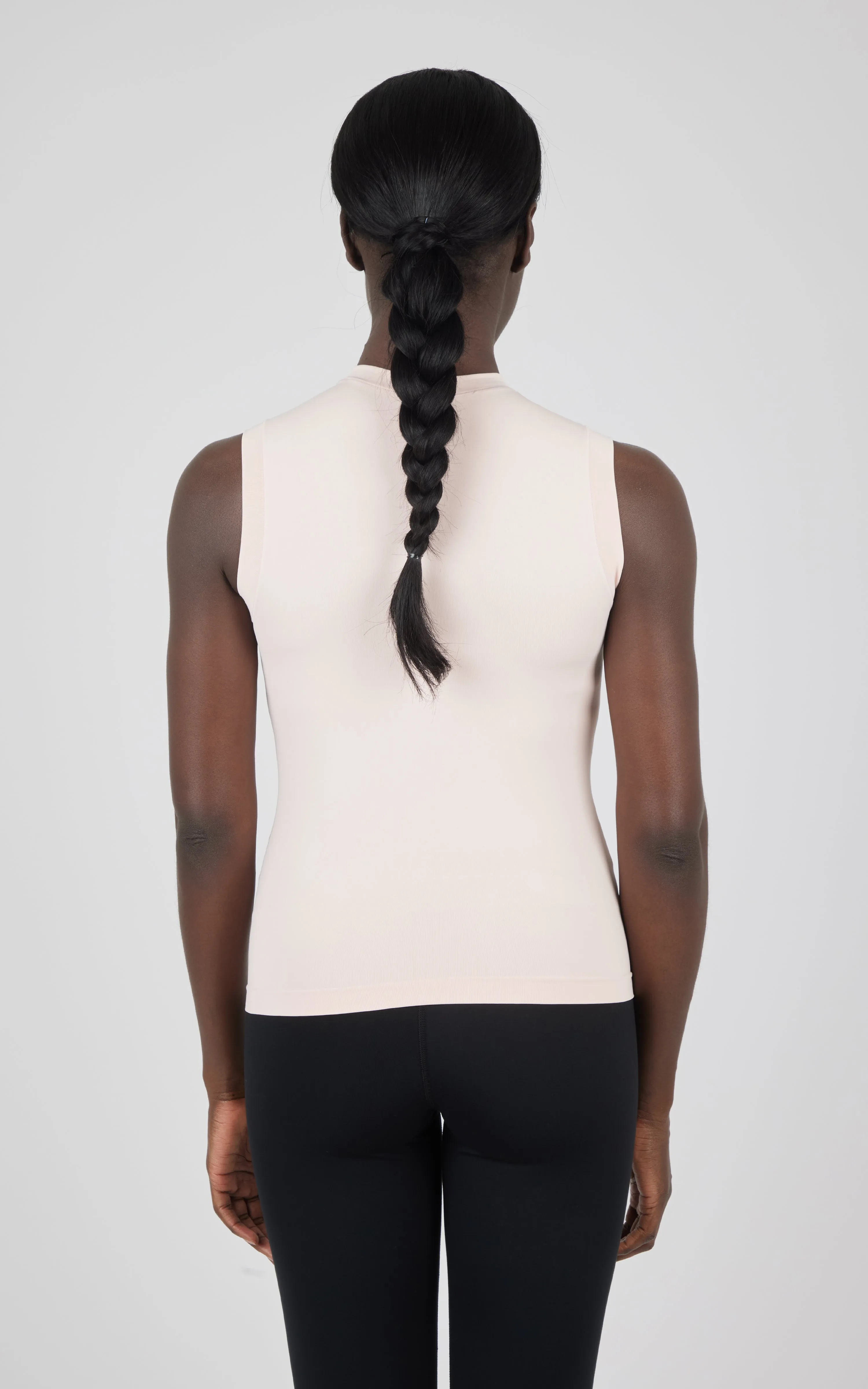 2 PK Mock Neck Tank Top