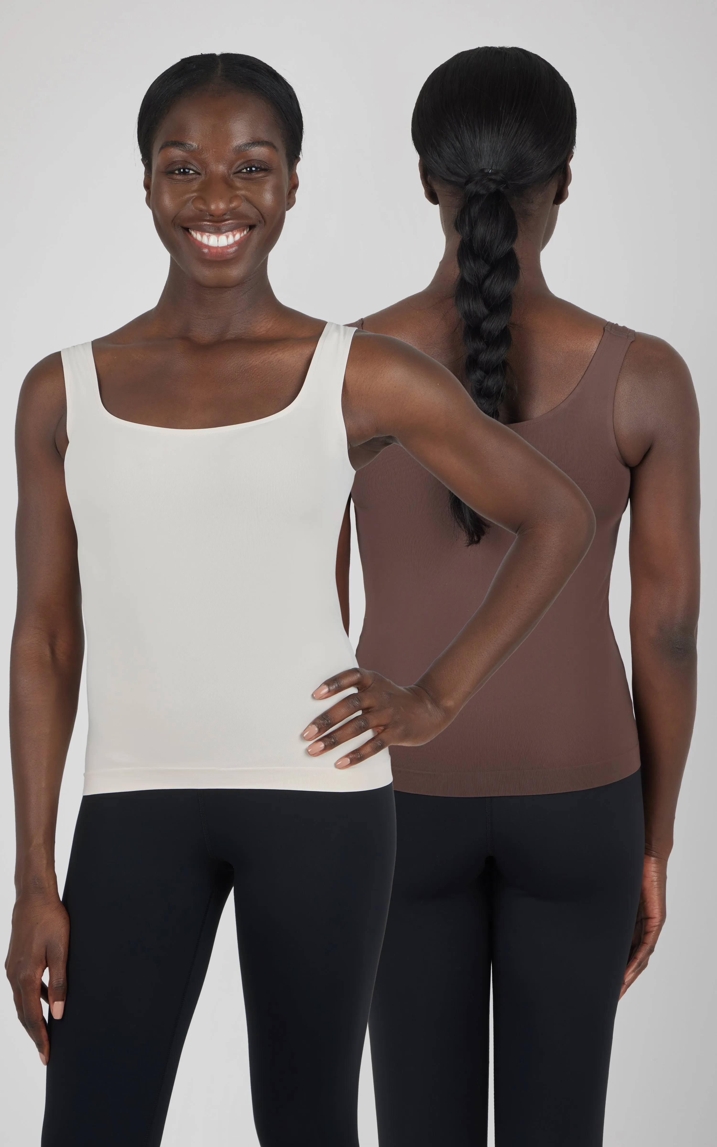 2 PK Scoop Neck Tank Top
