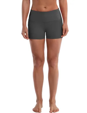 2.5" Side Pockets Biking Shorts shadowcharcoal_Biking