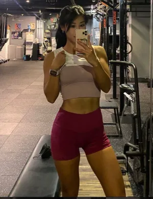 2.5" Side Pockets Gym Shorts grapevine ins_Gym