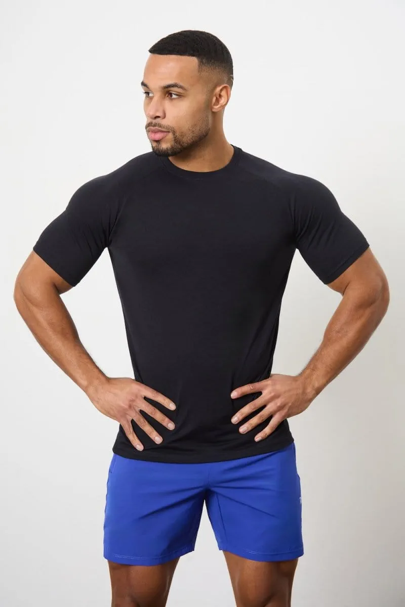 3 Pack Essential Training Top in Black