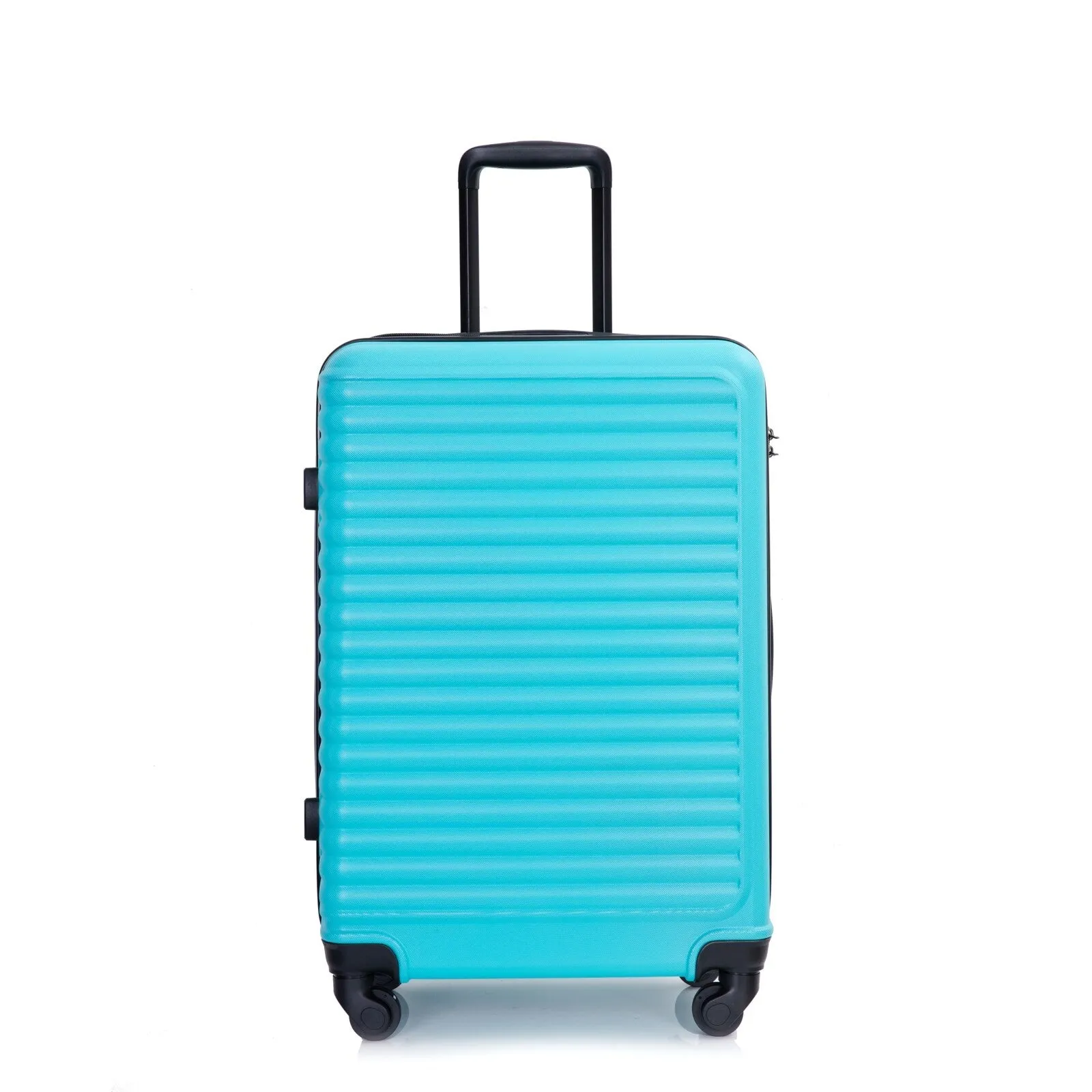 3-Piece ABS Luggage Set with TSA Lock and Spinner Wheels