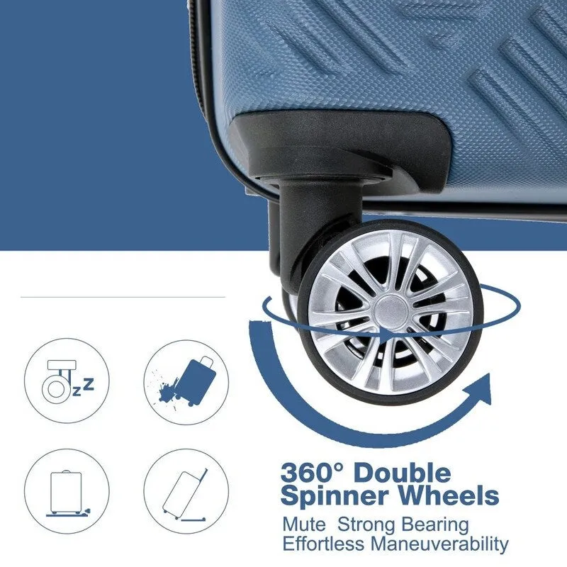 4-piece ABS Lightweight Suitcase