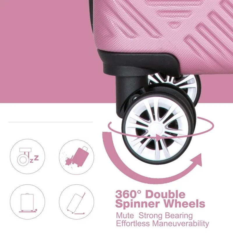 4-piece ABS Lightweight Suitcase