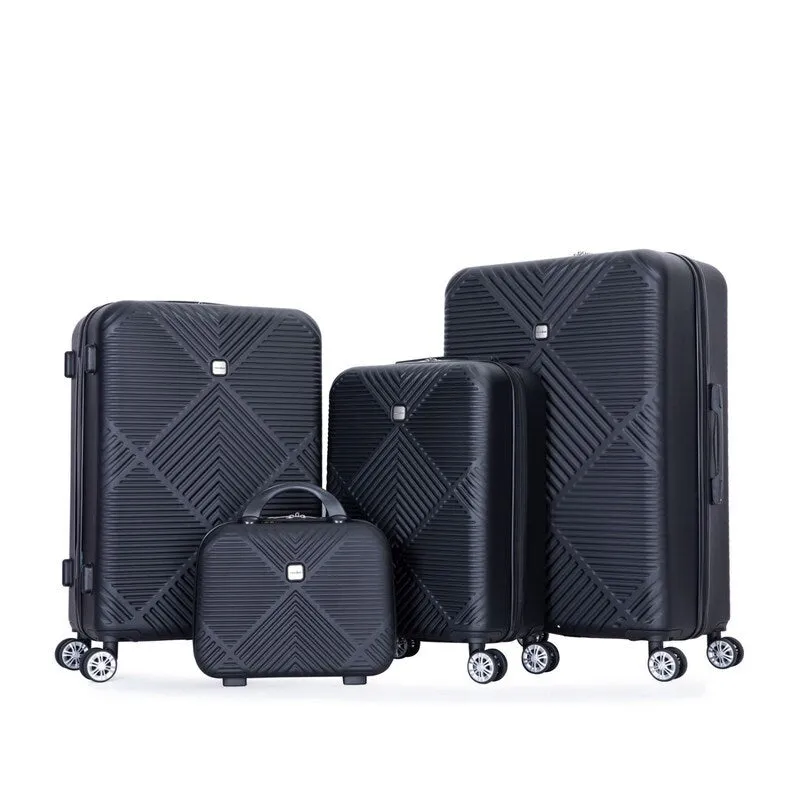 4-piece ABS Lightweight Suitcase