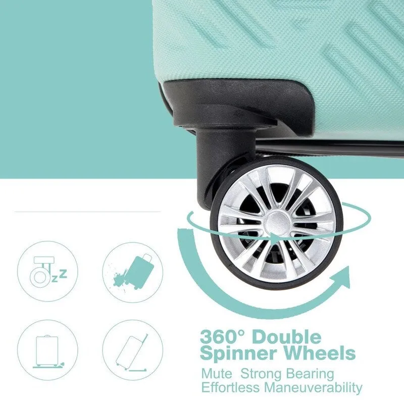 4-piece ABS Lightweight Suitcase
