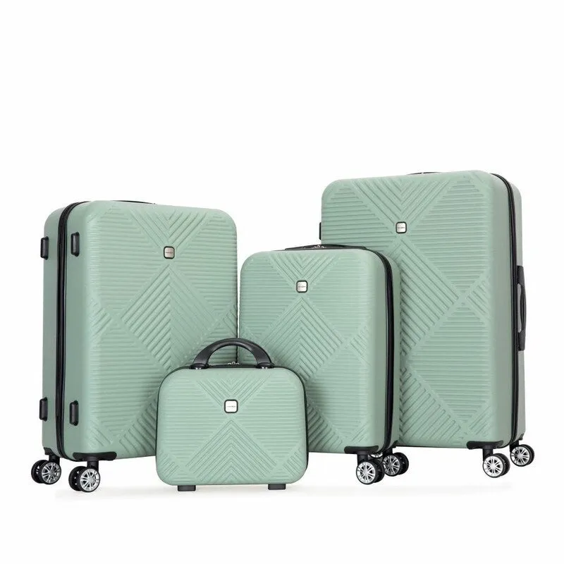4-piece ABS Lightweight Suitcase