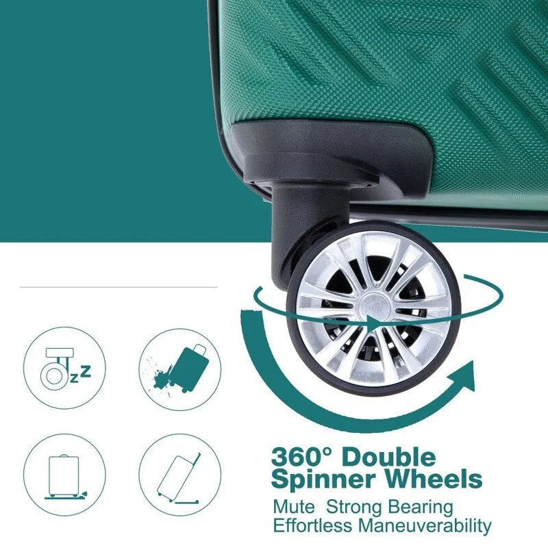 4-piece ABS Lightweight Suitcase