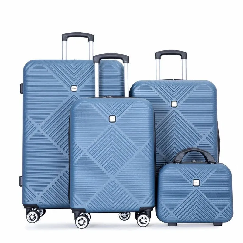 4-piece ABS Lightweight Suitcase