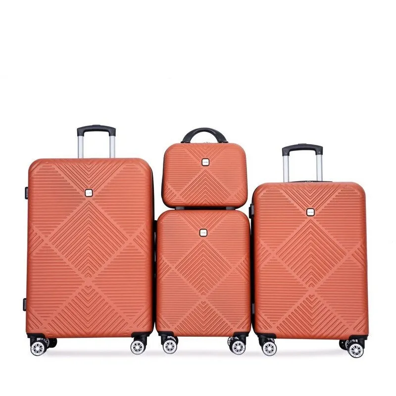 4-piece ABS Lightweight Suitcase