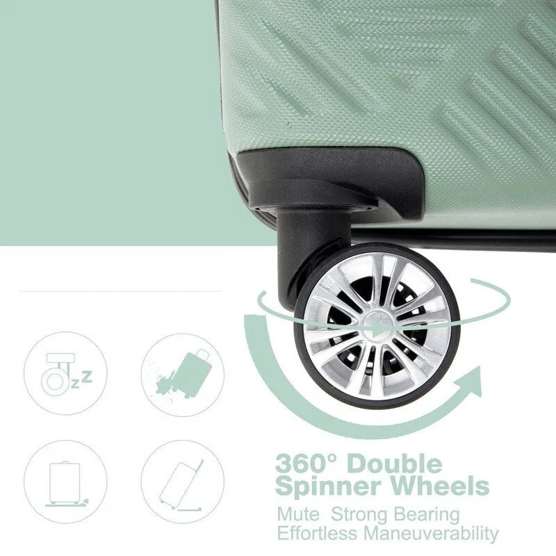4-piece ABS Lightweight Suitcase