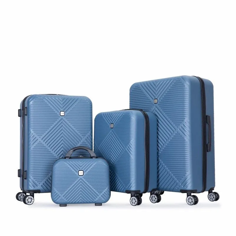 4-piece ABS Lightweight Suitcase