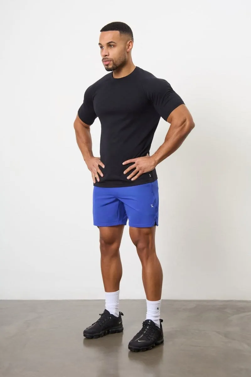 5 Pack Essential Training Top in Black/ Charcoal/ White/ Navy/ Slate Blue