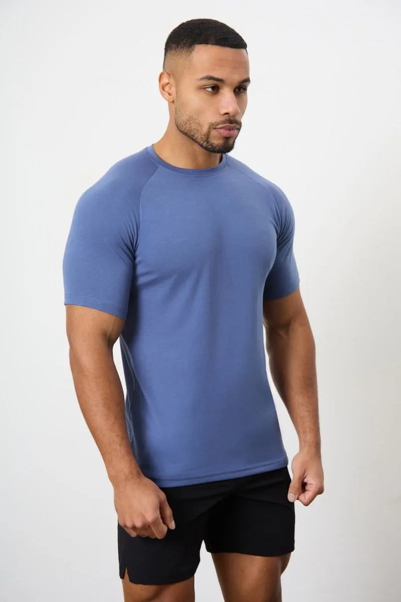 5 Pack Essential Training Top in Black/ Charcoal/ White/ Navy/ Slate Blue