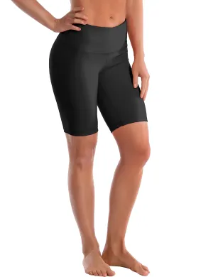 8" High Waist Biking Shorts black_Biking