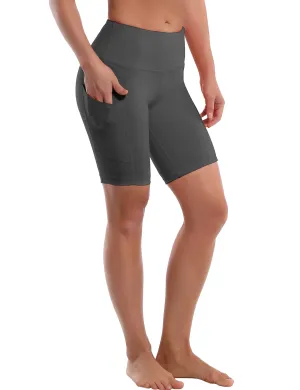 8" Side Pockets Golf Shorts shadowcharcoal_Golf