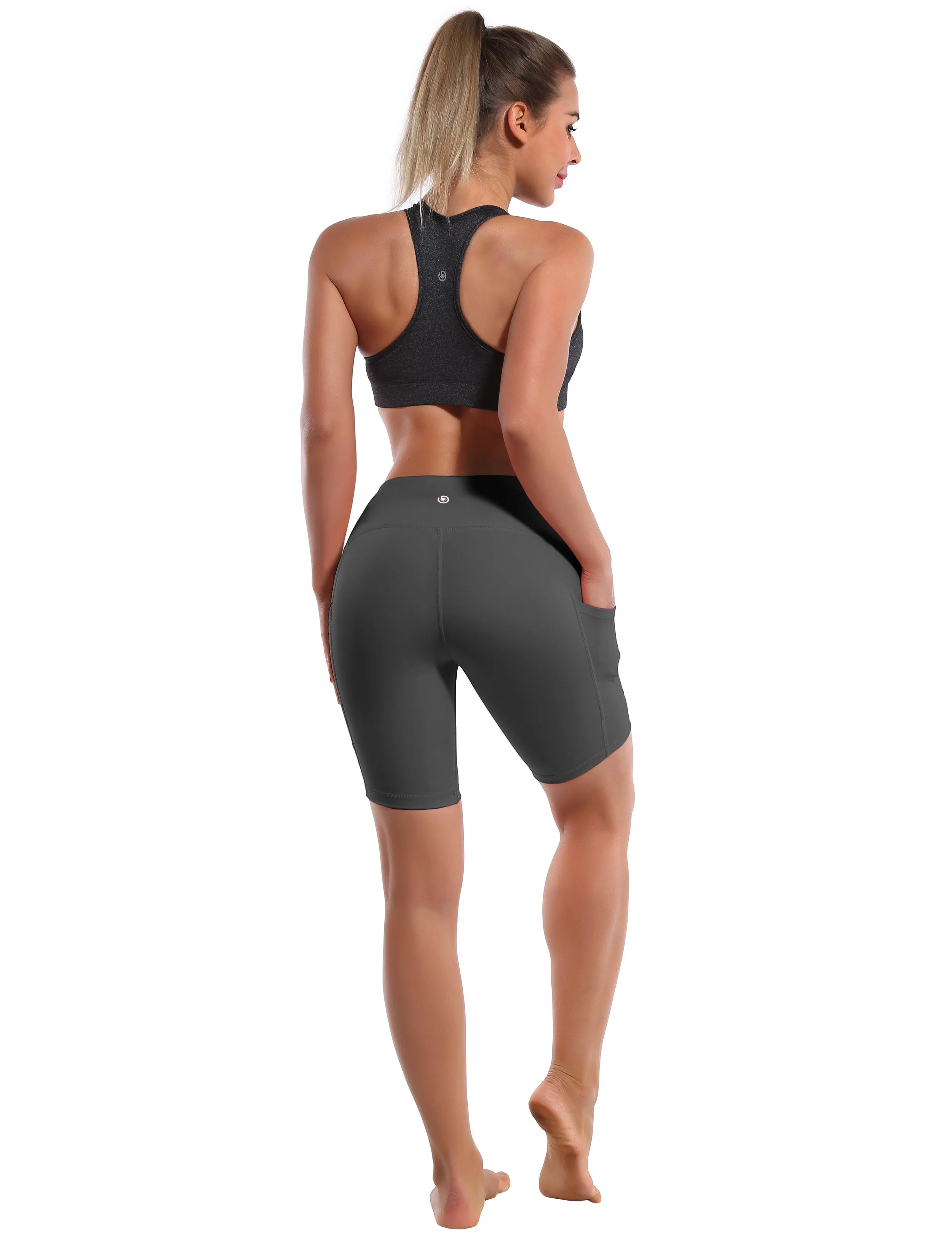 8" Side Pockets Golf Shorts shadowcharcoal_Golf