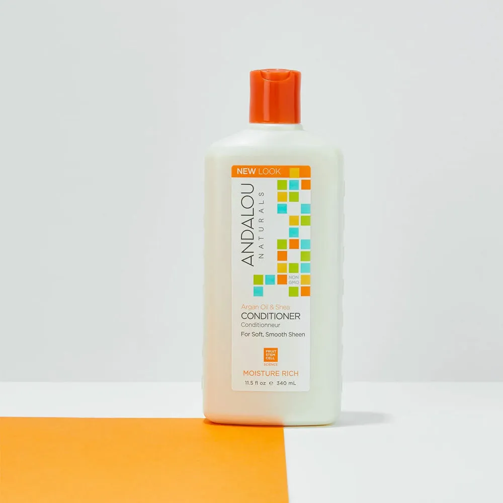 Andalou Naturals Moisture Rich Argan Oil & Shea Conditioner 340ml