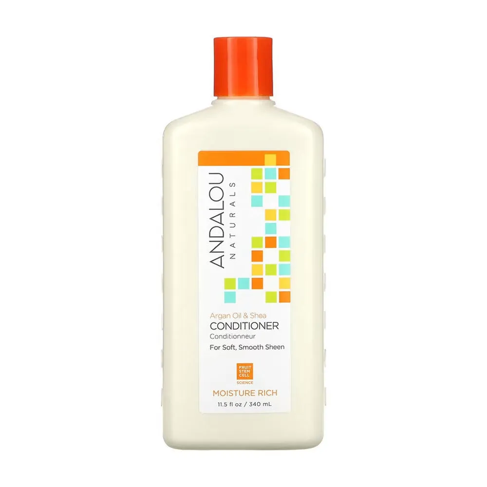Andalou Naturals Moisture Rich Argan Oil & Shea Conditioner 340ml