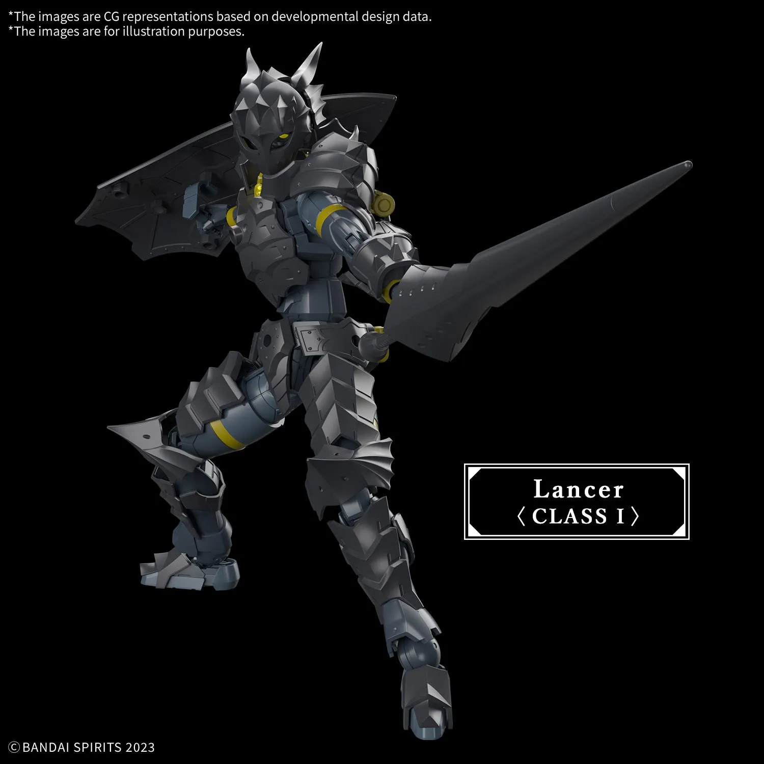 Bandai 30 Minutes Fantasy 30MF #10 1/144 Rosan Lancer Model Kit