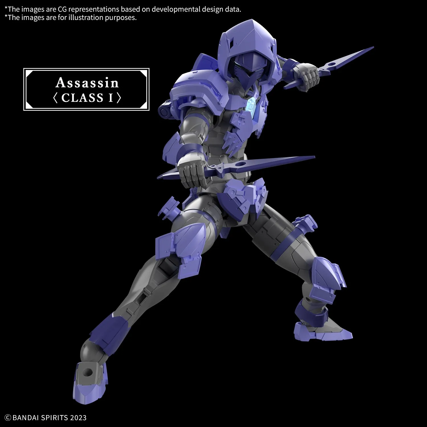 Bandai 30 Minutes Fantasy 30MF #11 1/144 Liber Assassin Model Kit