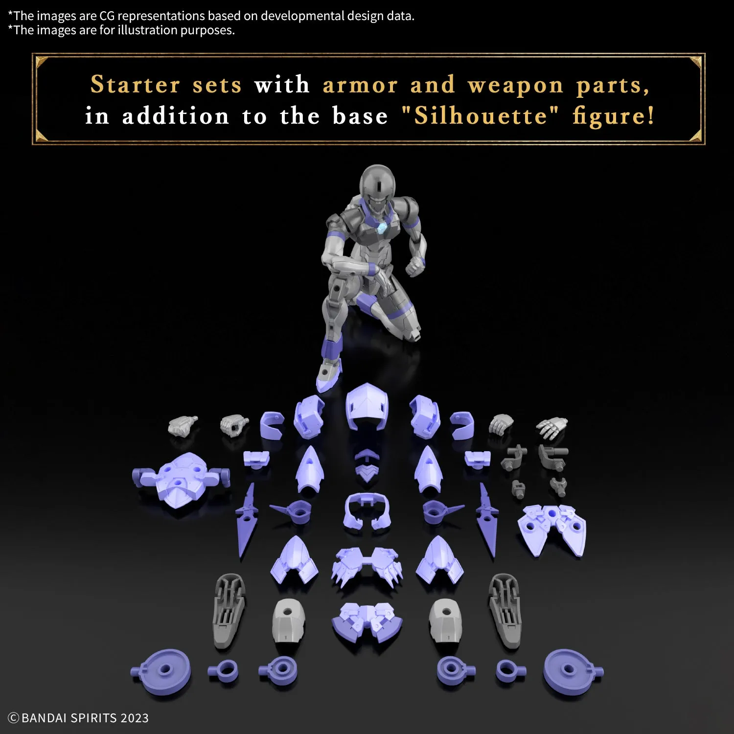 Bandai 30 Minutes Fantasy 30MF #11 1/144 Liber Assassin Model Kit