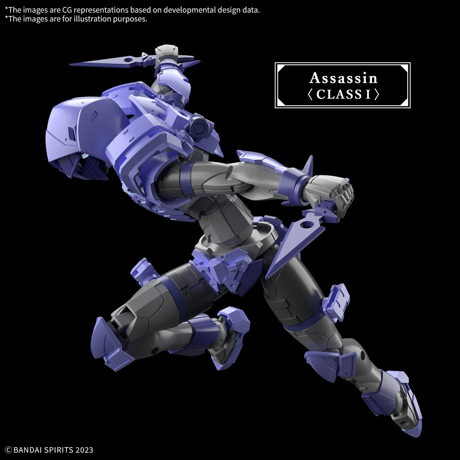 Bandai 30 Minutes Fantasy 30MF #11 1/144 Liber Assassin Model Kit