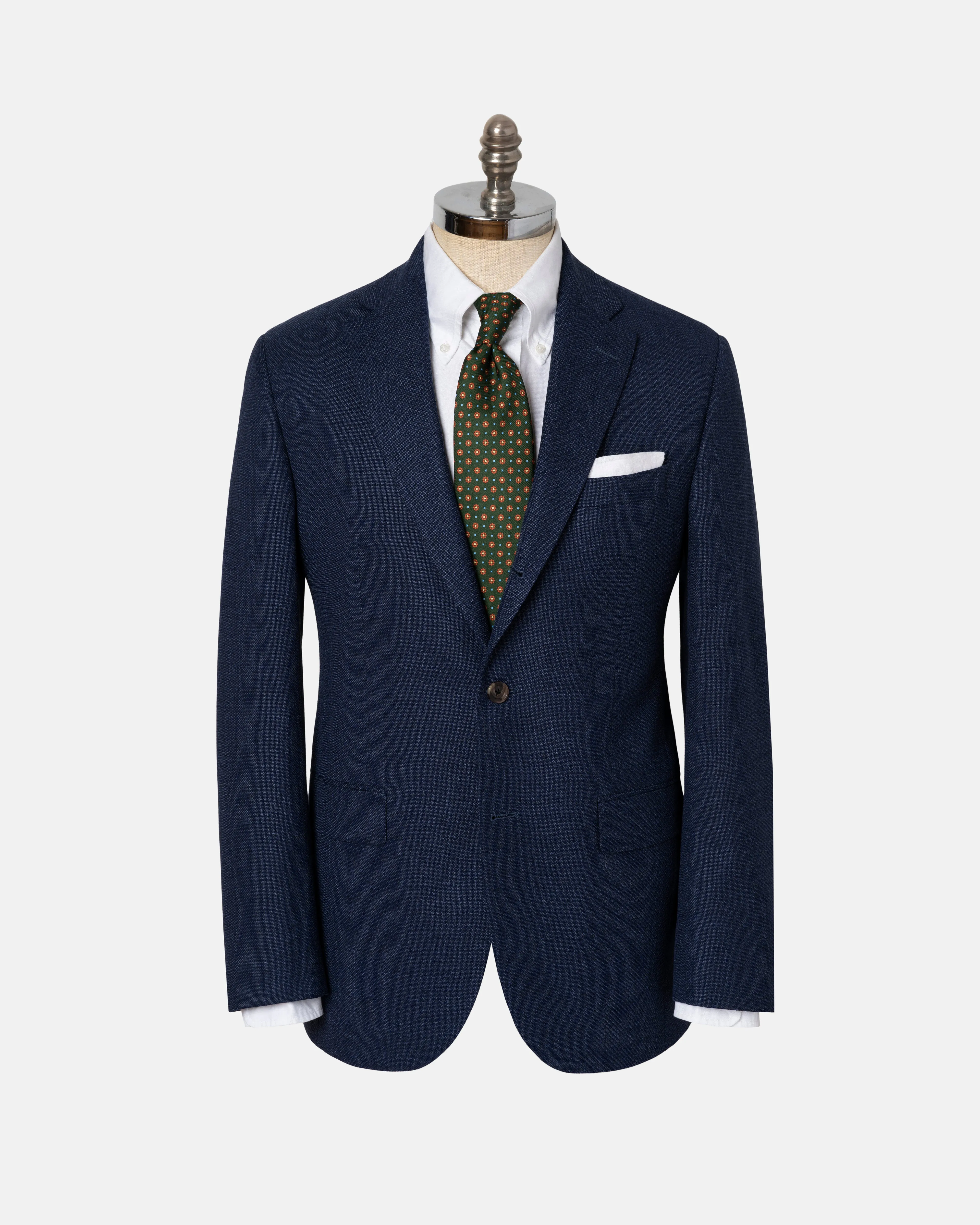BLUE HOPSACK SPORT COAT