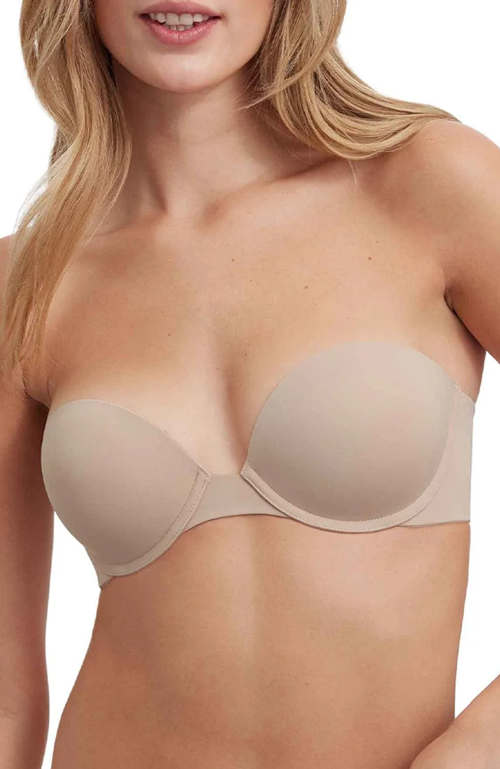Breathless Strapless Push Up Bra