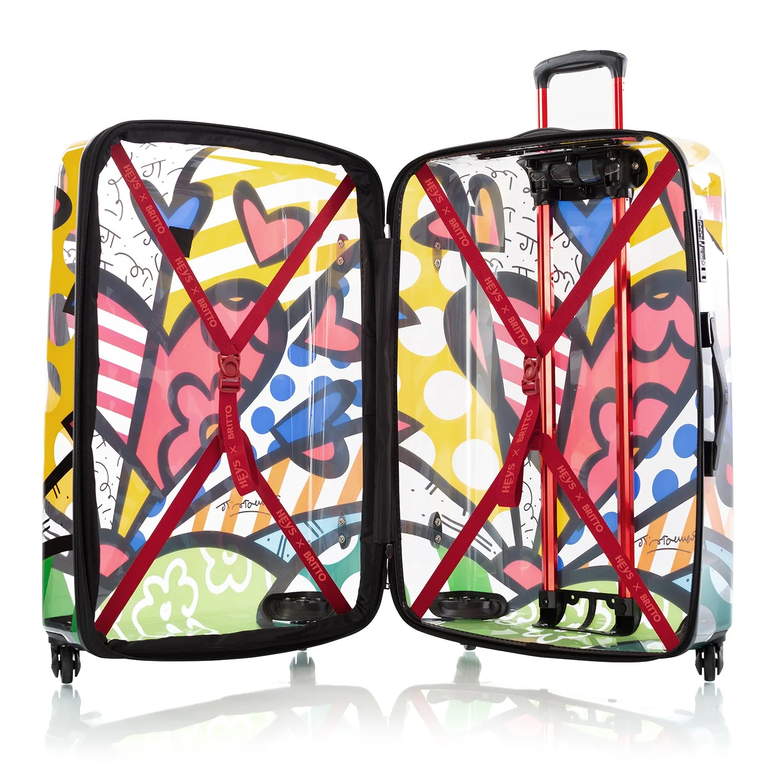 Britto - A New Day Transparent 30 Inch - The Art of Modern Travel™