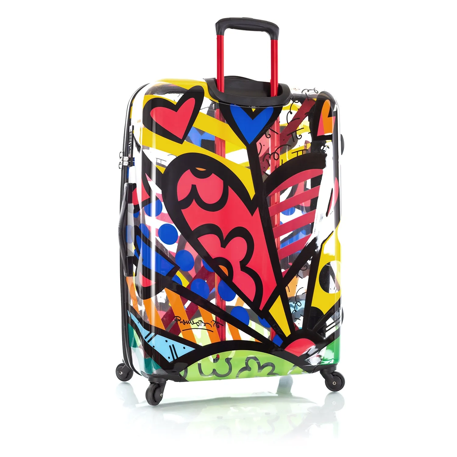 Britto - A New Day Transparent 30 Inch - The Art of Modern Travel™