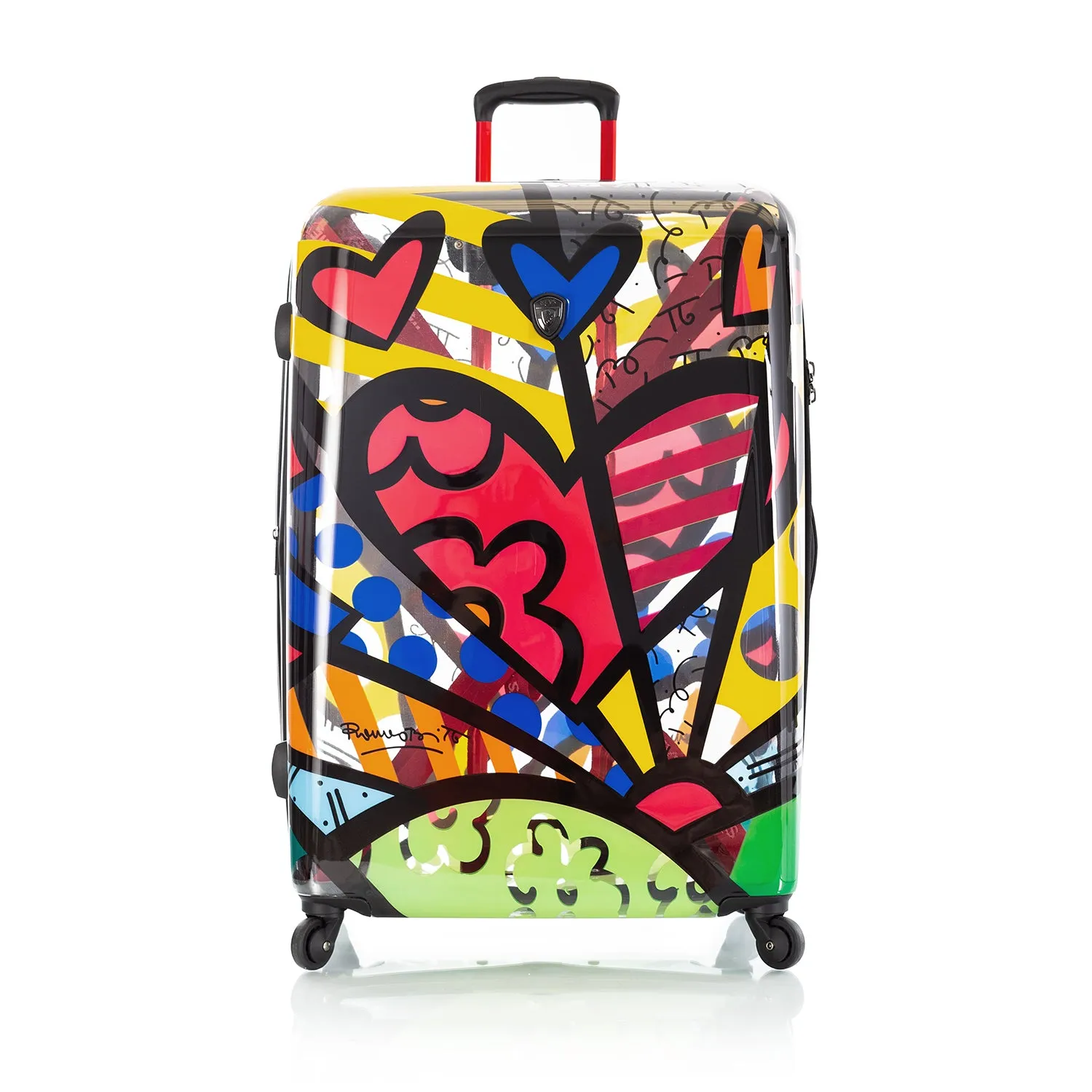 Britto - A New Day Transparent 30 Inch - The Art of Modern Travel™