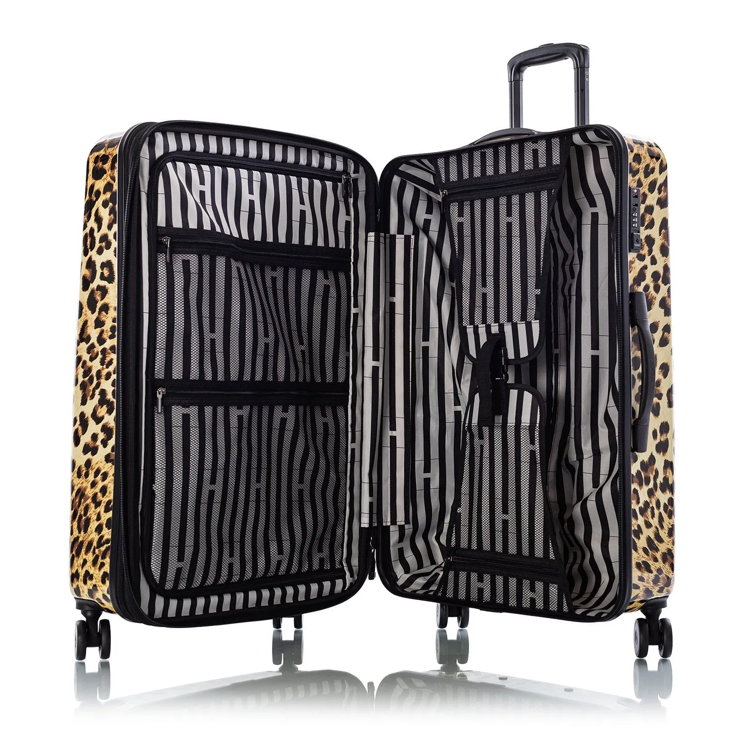 Brown Leopard Fashion Spinner™ 30 Inch Luggage