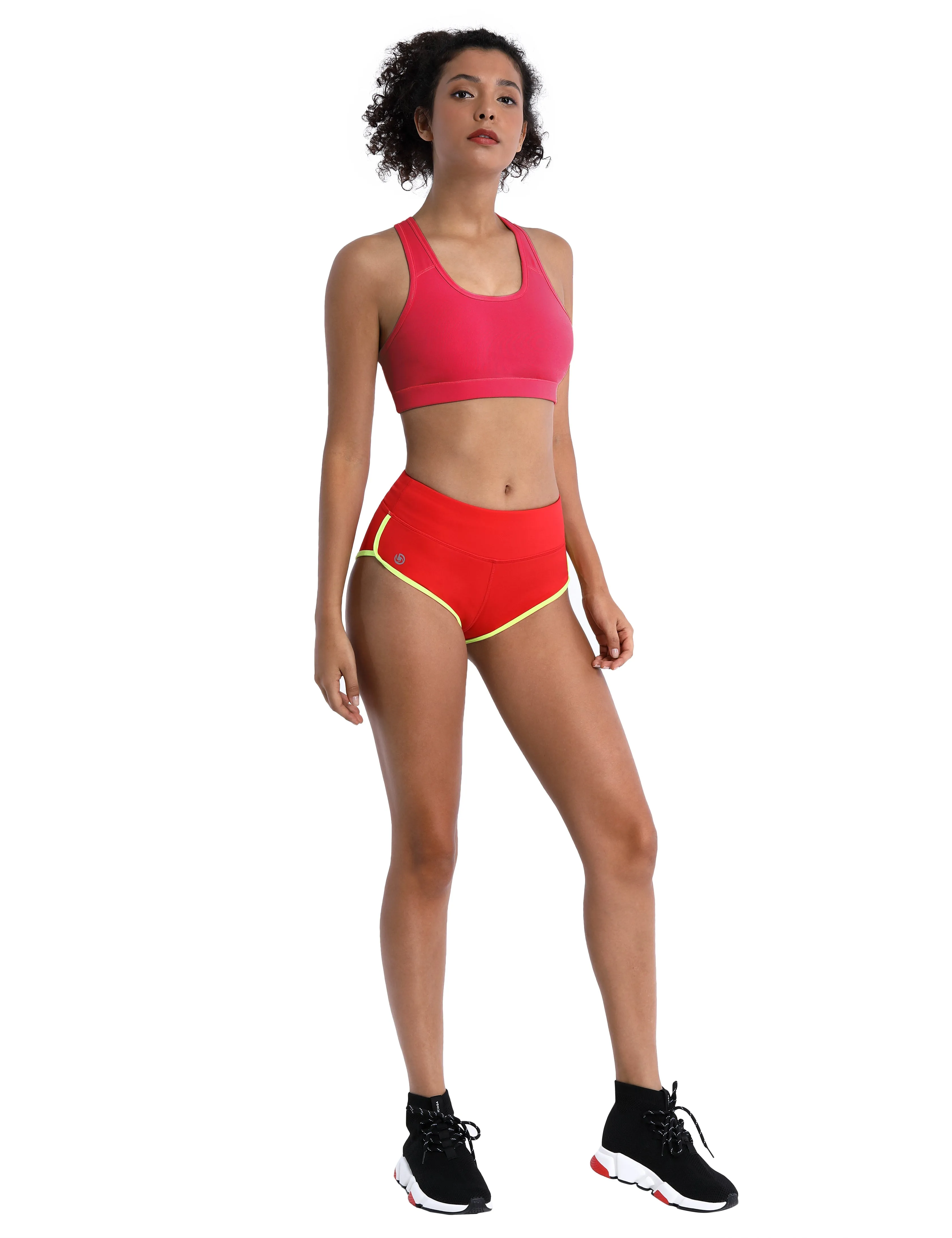 Compression Racerback Sports Bras_Biking