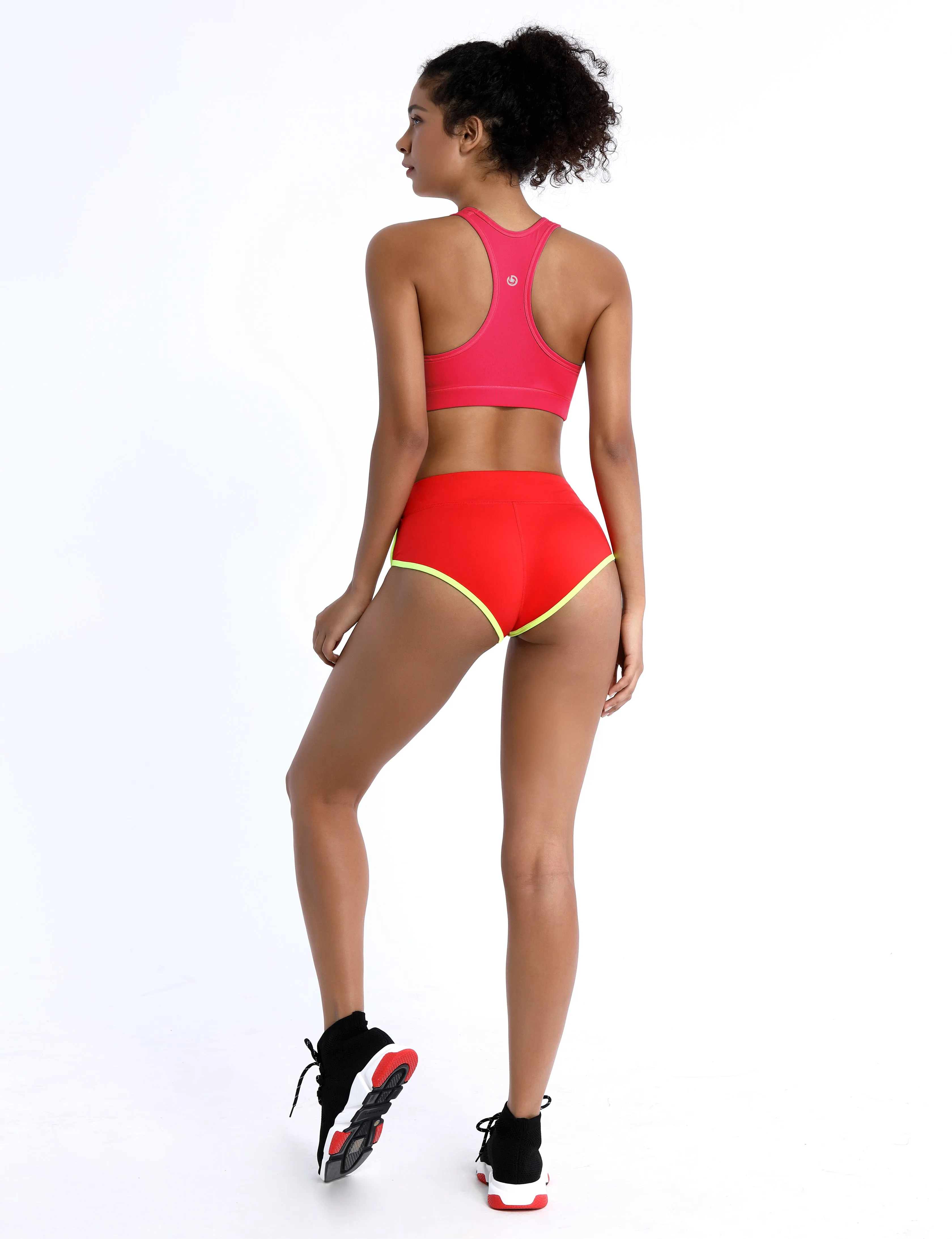 Compression Racerback Sports Bras_Running