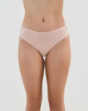 Cotton And Lace Bikini