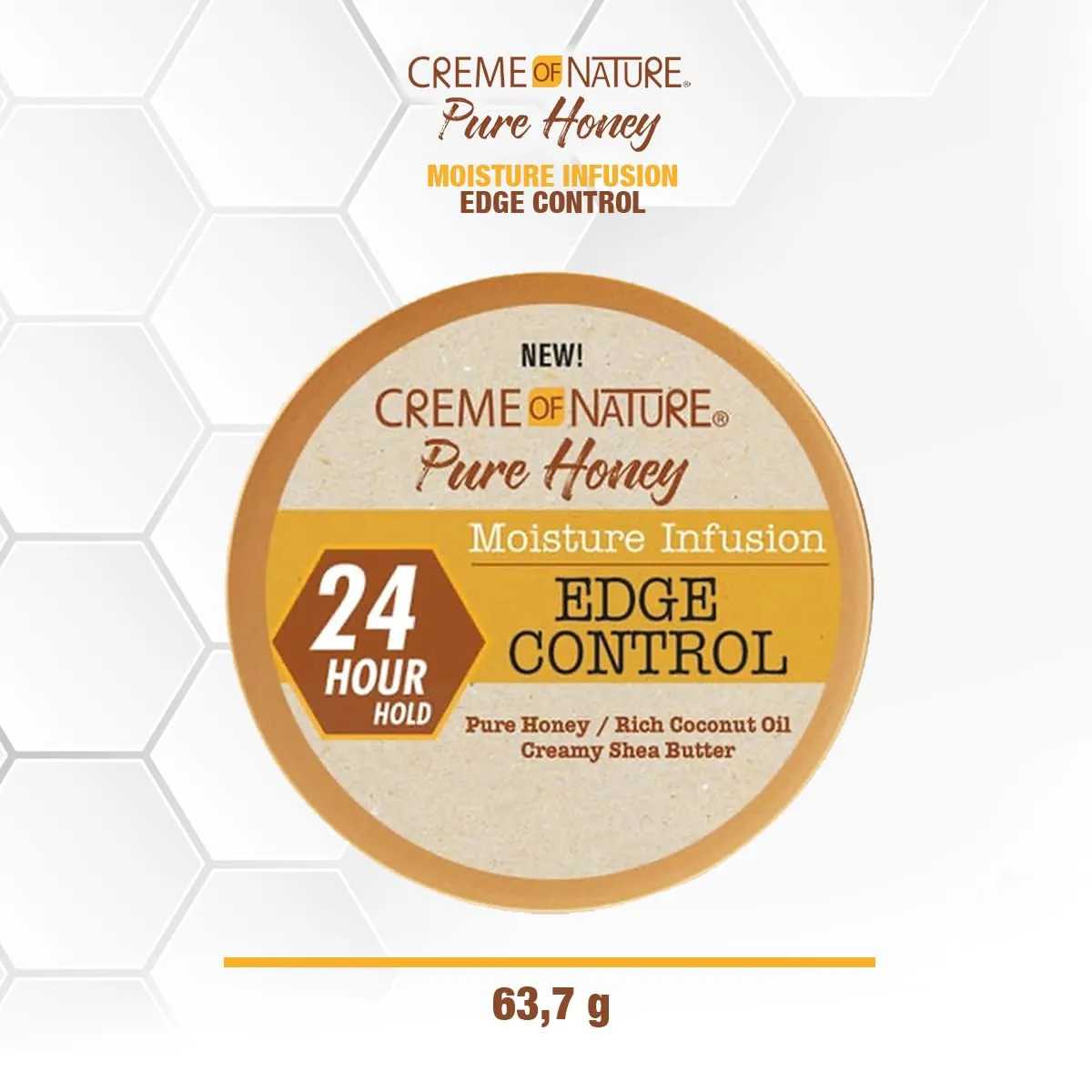 Creme of Nature Pure Honey Moisture Infusion Edge Control - 2.25 oz