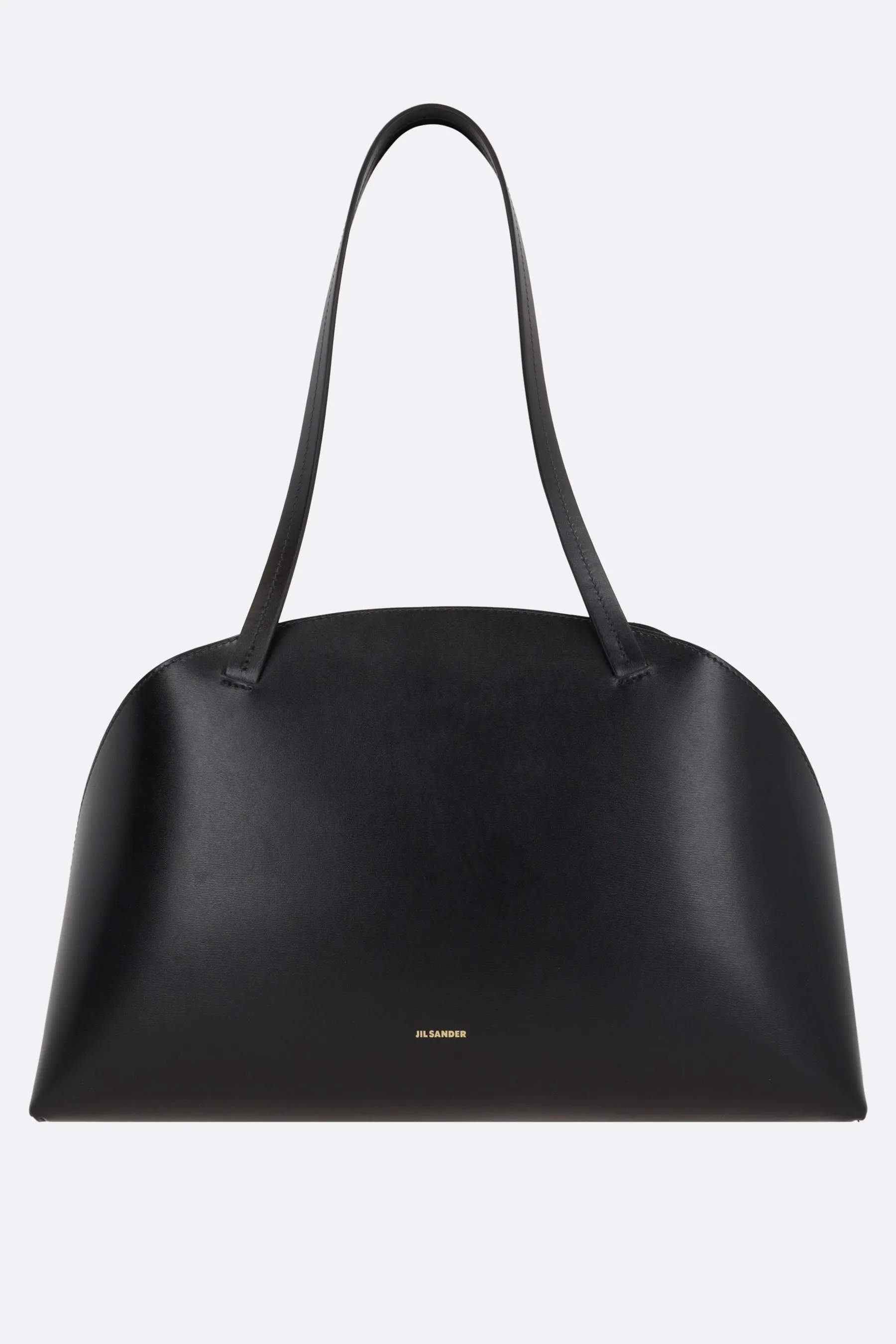 Curve medium shoulder bag in smooth leather