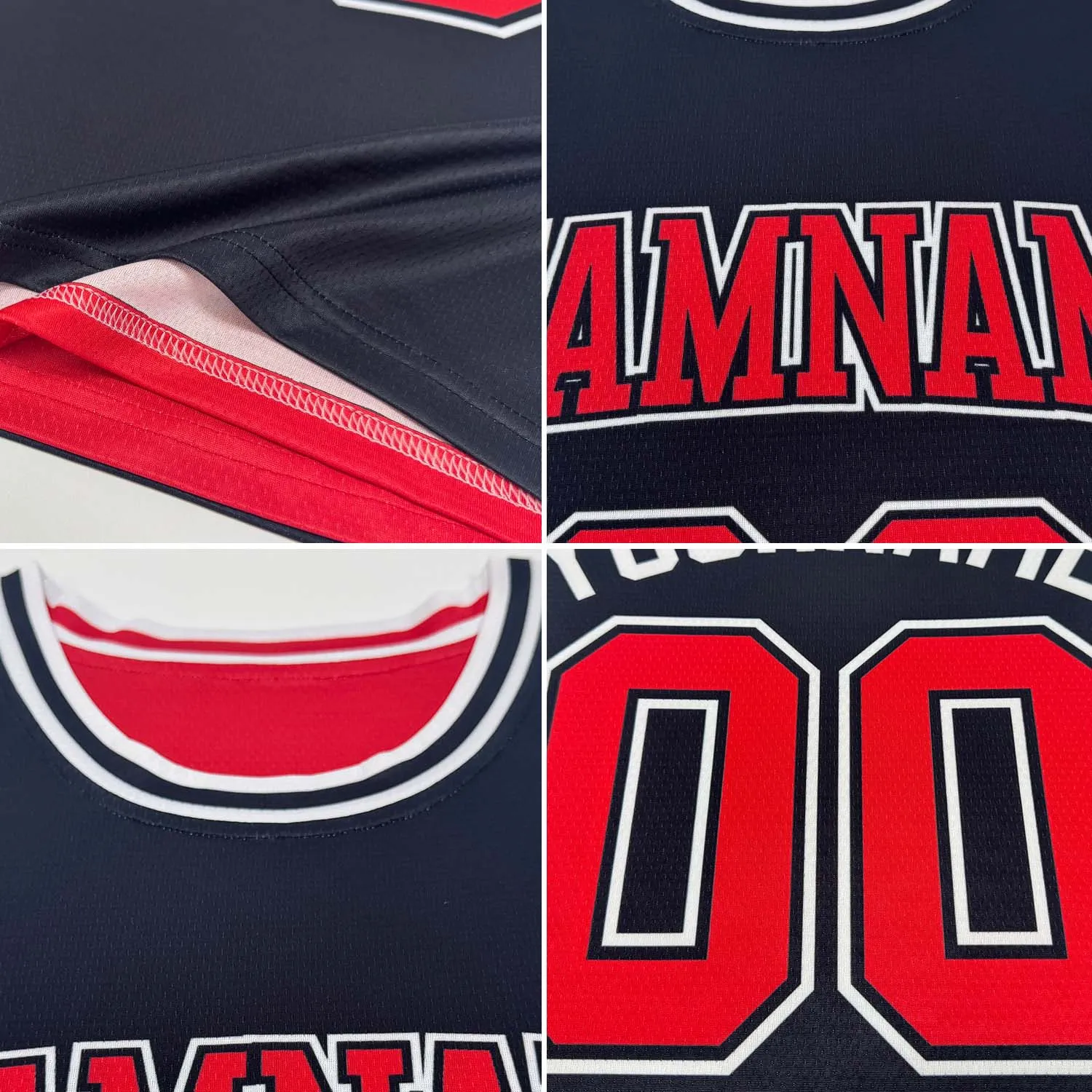 Custom Navy Gold Reversible Double Side Basketball Jersey