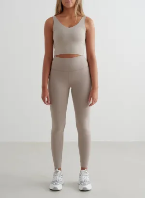 Dark Clay Sense Tights & Bralette Set