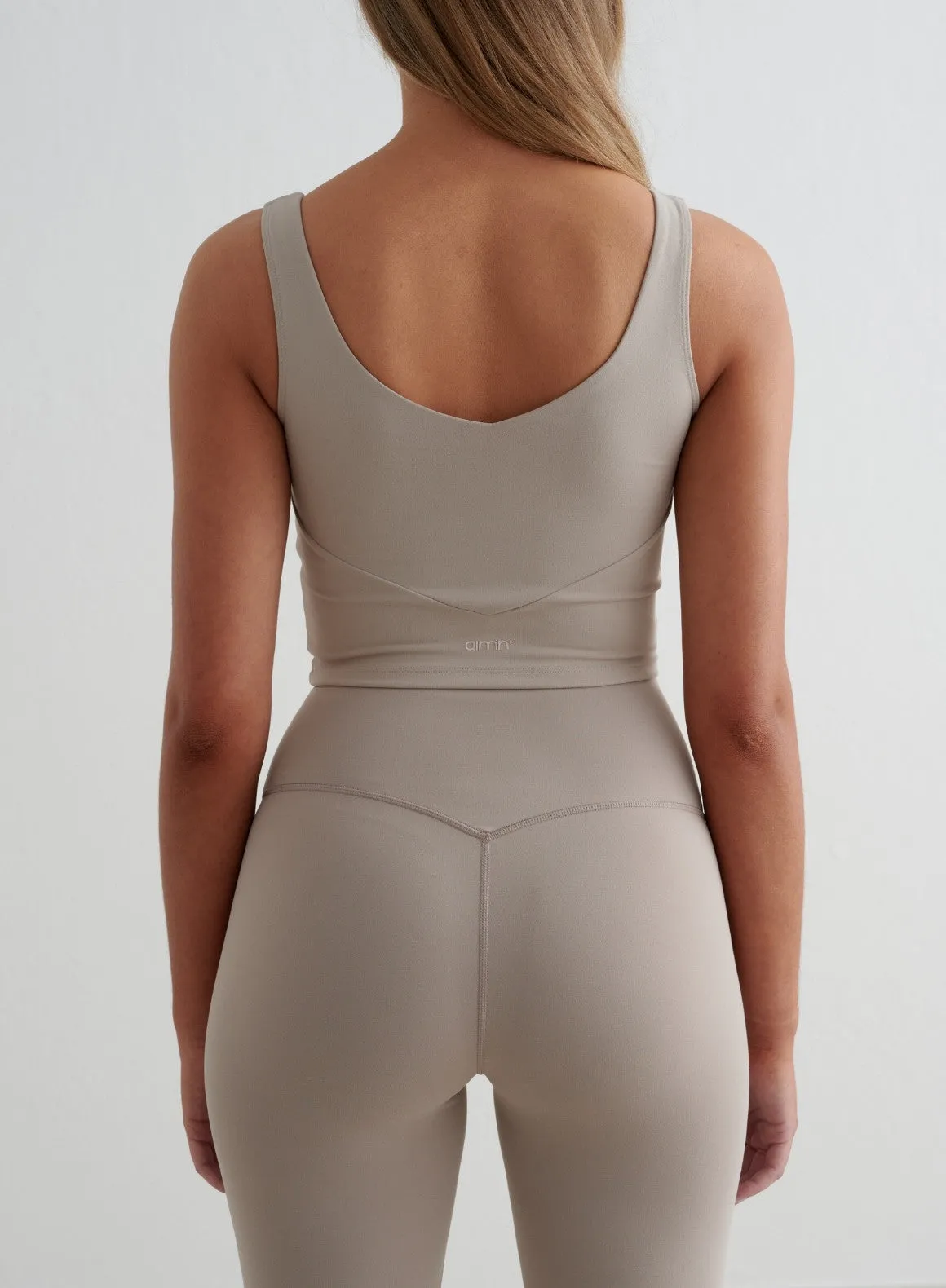 Dark Clay Sense Tights & Bralette Set