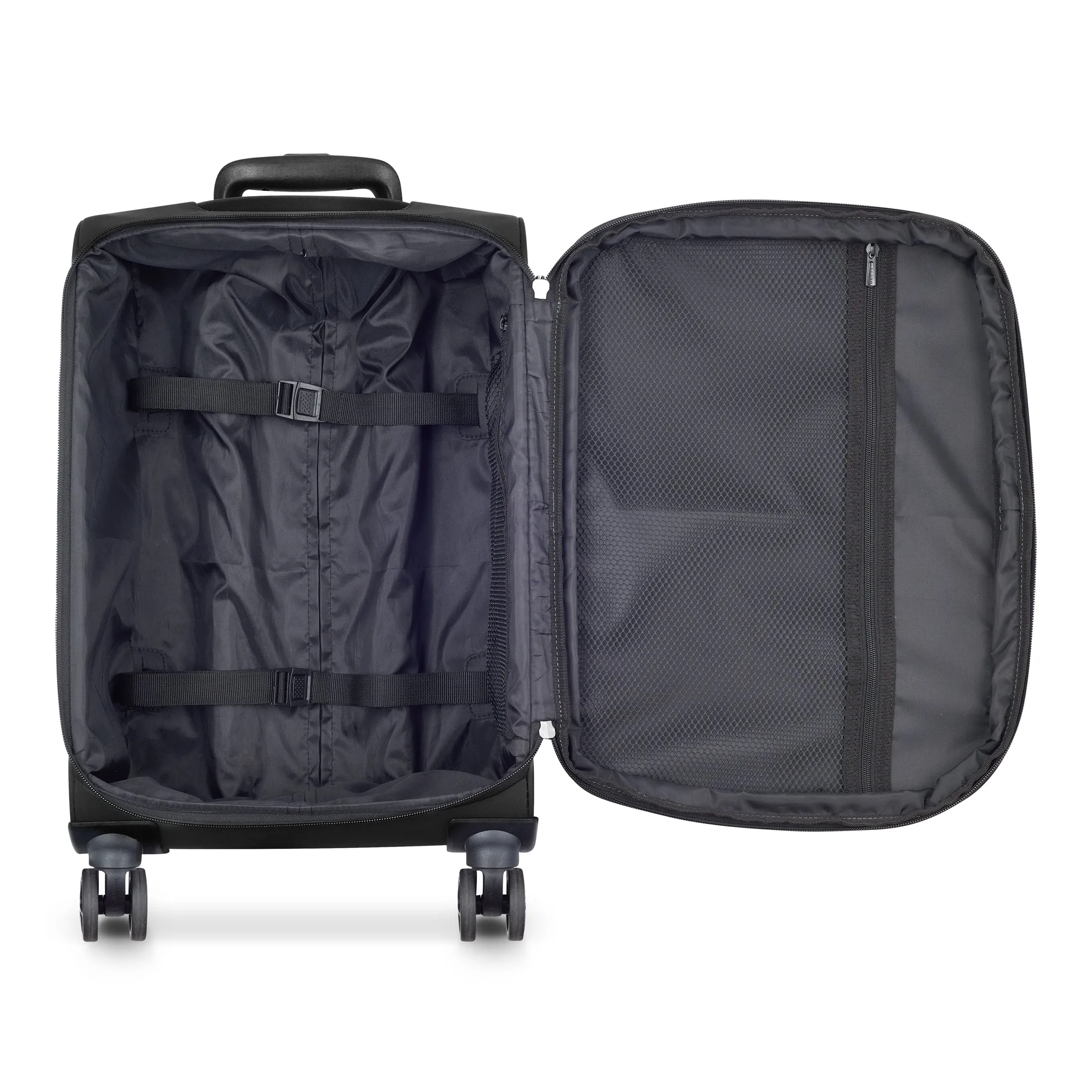 DELSEY Paris Sky Lite Softside Expandable Luggage with Spinner Wheels 2 piece set (19",24")