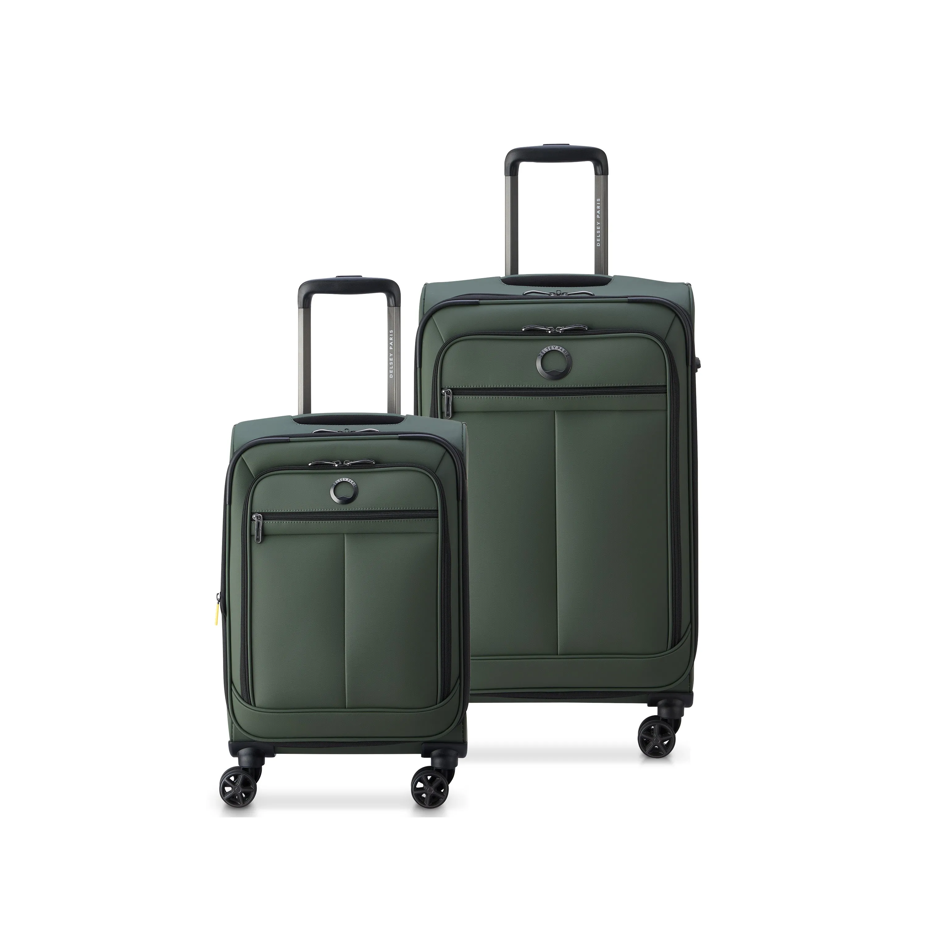 DELSEY Paris Sky Lite Softside Expandable Luggage with Spinner Wheels 2 piece set (19",24")