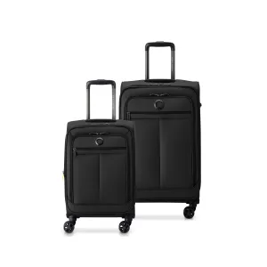 DELSEY Paris Sky Lite Softside Expandable Luggage with Spinner Wheels 2 piece set (19",24")