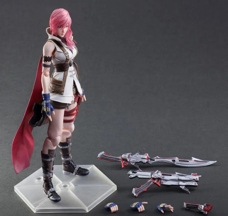 Dissidia Final Fantasy Lightning (FF XIII 13) Play Arts Kai Action Figure