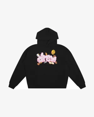 DREW HOUSE SCRIBBLE JOY HOODIE BLACK