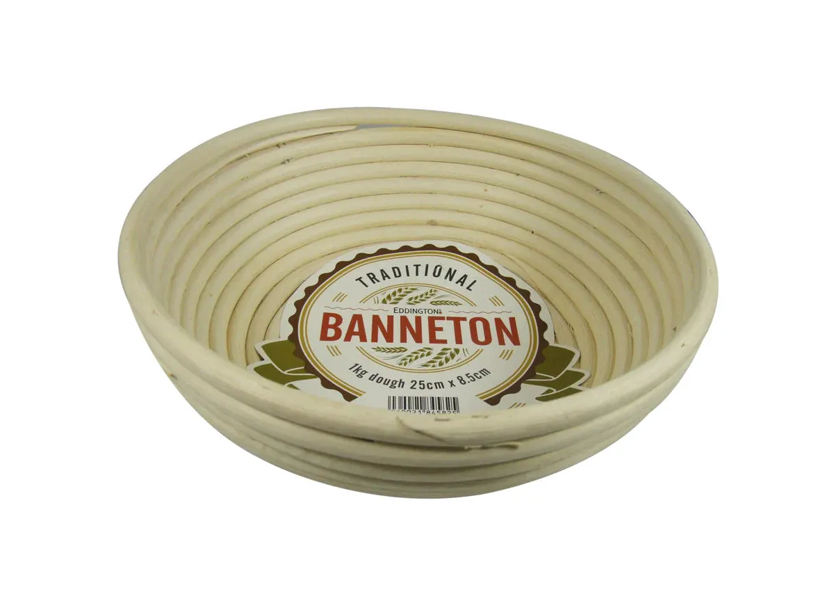 Eddington's Banneton Round Basket 25CM
