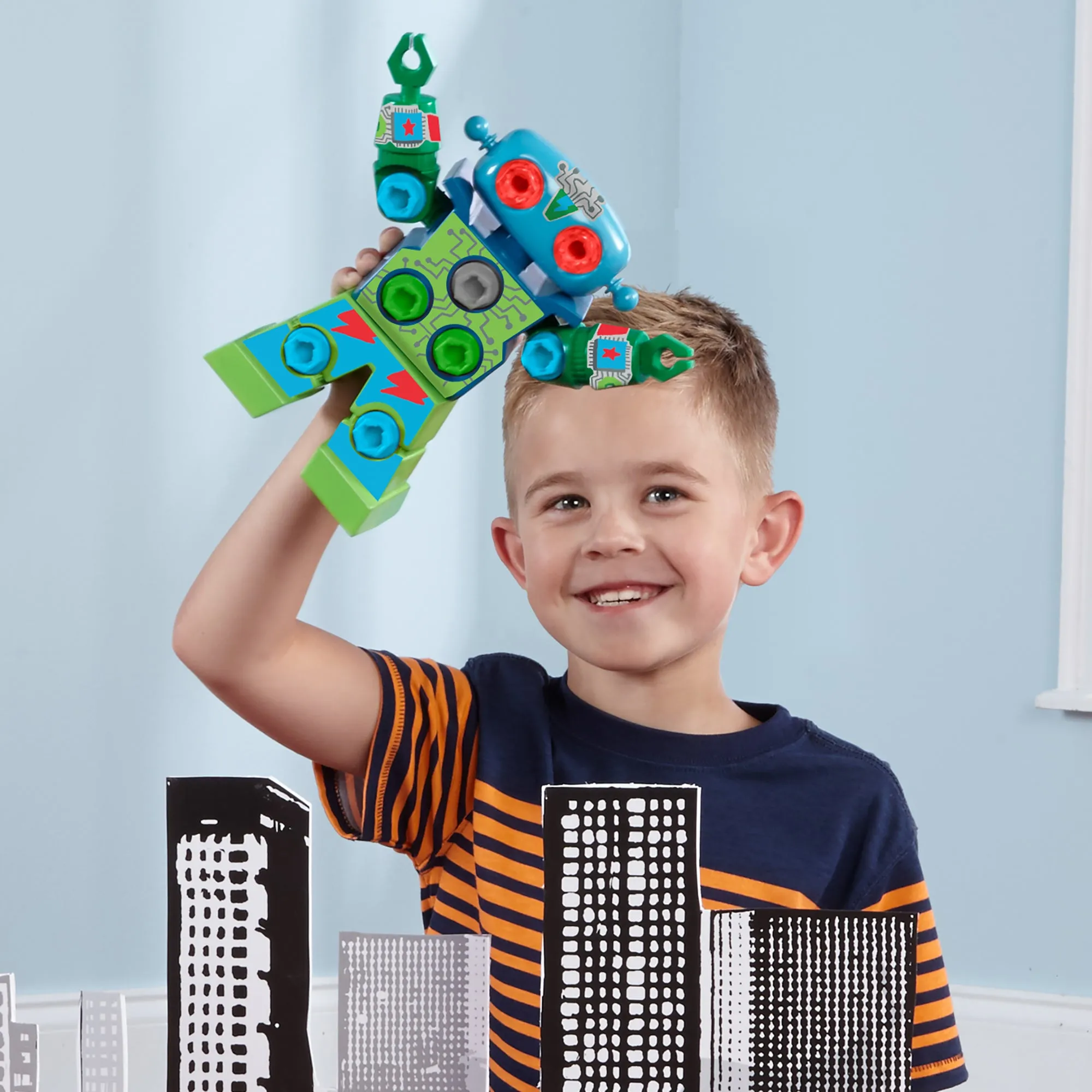 Educational Insights Design & Drill Robot - Colorful Construction Fun