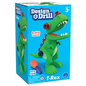 Educational Insights Design & Drill T-Rex - Interactive Dinosaur Toy