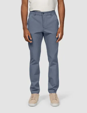 Essential Pants Slim Storm Blue Melange